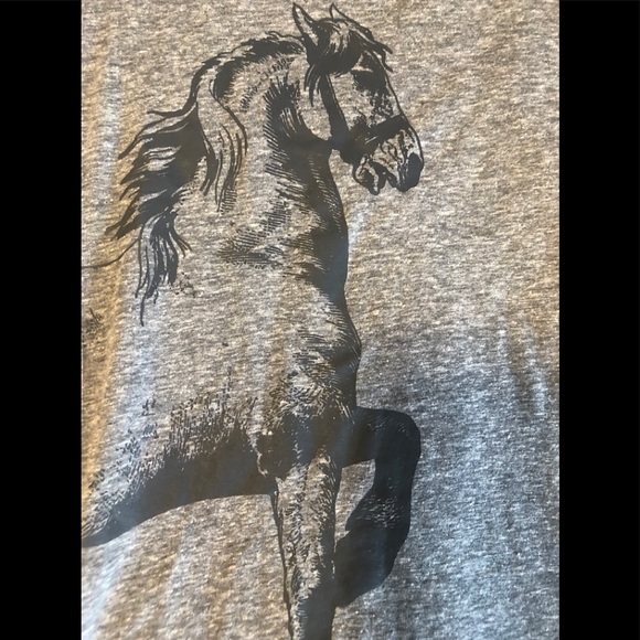Tops - Long sleeve GUC Horse Liver shirt
